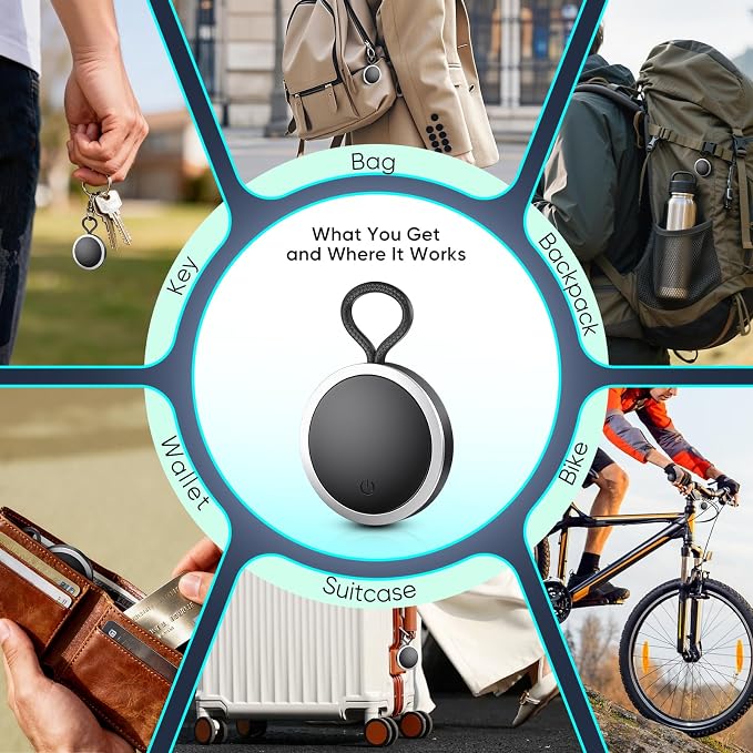 4-Pack Air Tracker Tags Compatible - Image 8