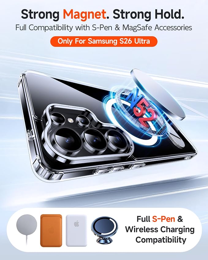 LeYi for S26-Ultra Case Clear - Image 5