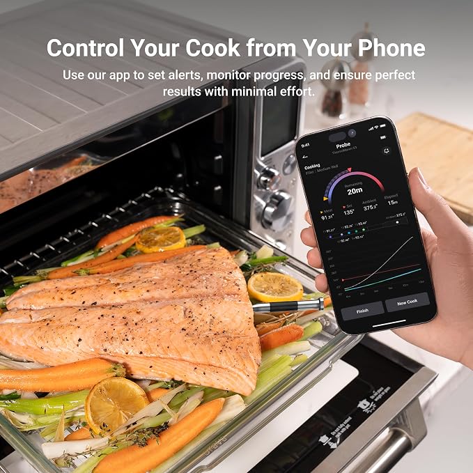 ThermoMaven Smart Bluetooth Wireless Meat Thermometer, 10X Enhanced Sub-1G - Image 7