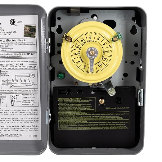 Intermatic T101 24-Hour Mechanical Timer Switch - 120V SPST - Image 2