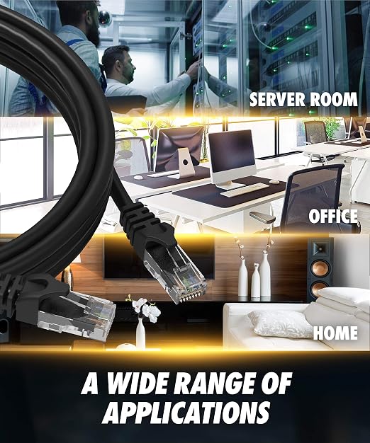 Ultra Clarity Cables Cat 6 Ethernet Cable 3 Ft, Cat6 Patch Cable, High Speed - Image 7