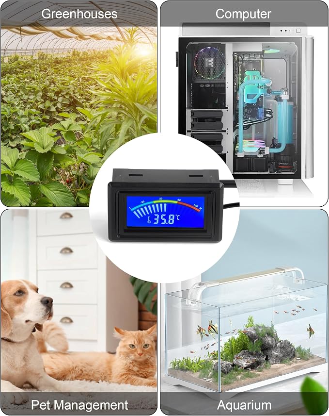 KEYNICE Digital Thermometer, Aquarium Thermometer, Digital Temperature Gauge - Image 6