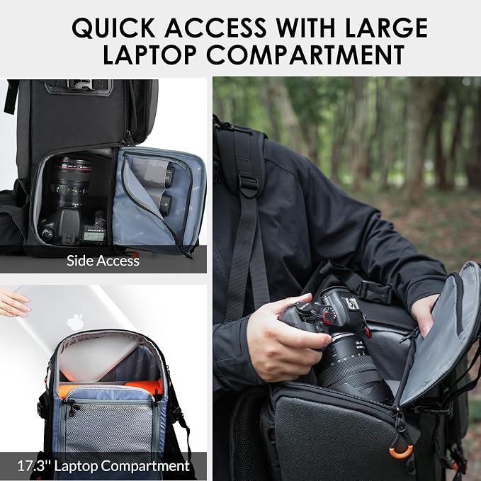 TARION Extra Large Camera Backpack - Image 5