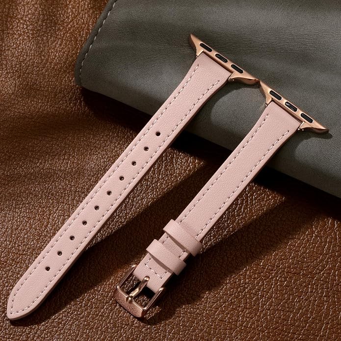 Charlam Slim Leather Band Compatible - Image 5