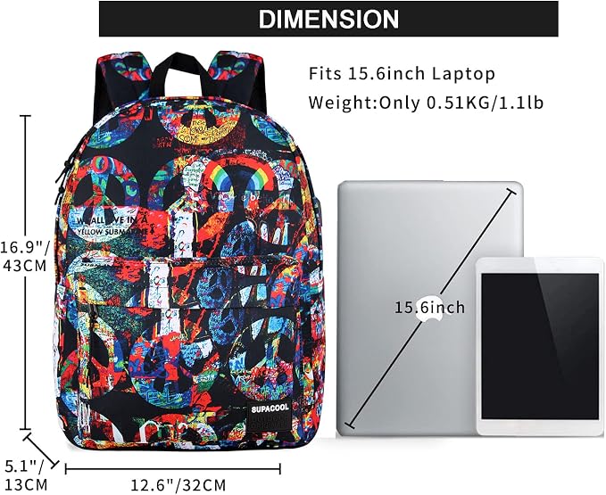 SUPACOOL Casual Laptop Backpack - Image 4
