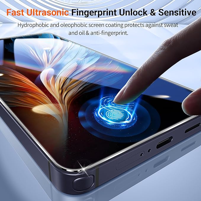 letosan 3 Pack for Samsung Galaxy S26 Ultra Screen Protector Tempered Glass + 2 - Image 4