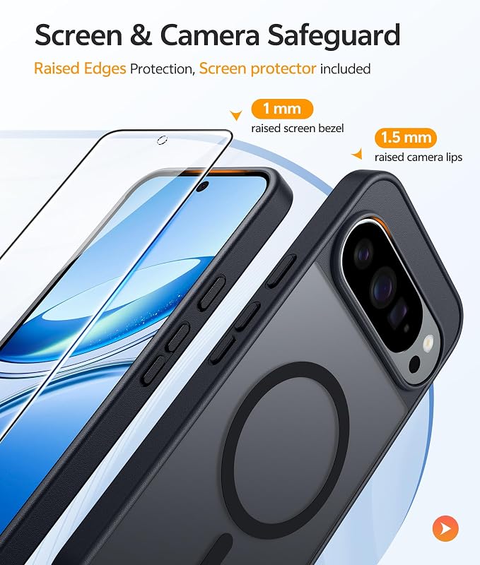 FNTCASE for Google Pixel 10 Pro Case: for Pixel 10 Case Translucent Matte Cases - Image 4
