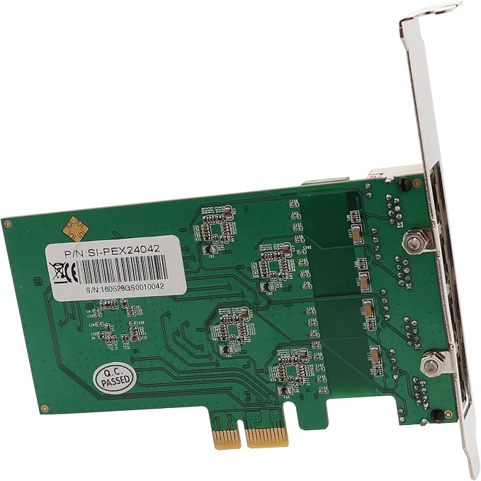 4 Port Quad Gigabit Ethernet PCI Express 2.1 PCI-E x1 Network Interface Card - Image 5