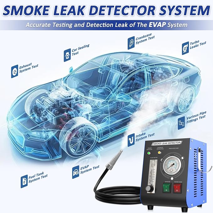 Automotive Smoke Machine, 12V DC Upgrade Leak Detector - Image 2
