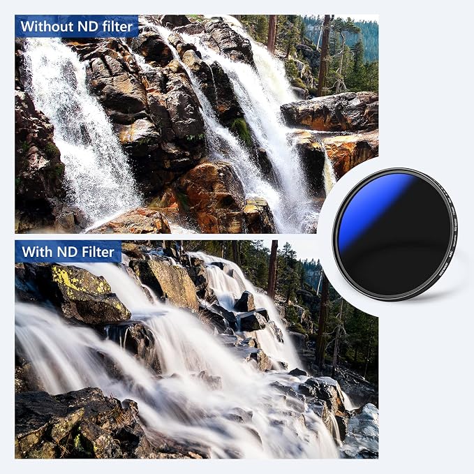NEEWER 77mm Variable ND Filter ND2-ND400, Neutral Density Filter, Water and - Image 8