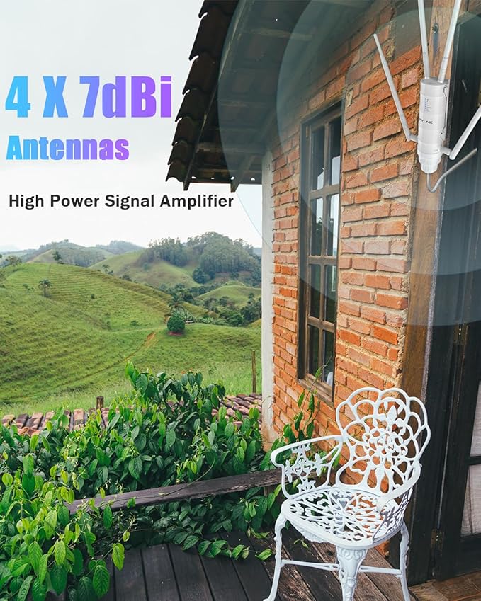 AC1200 Outdoor WiFi Range Extender, WAVLINK Weatherproof Outdoor Access Point - Image 4