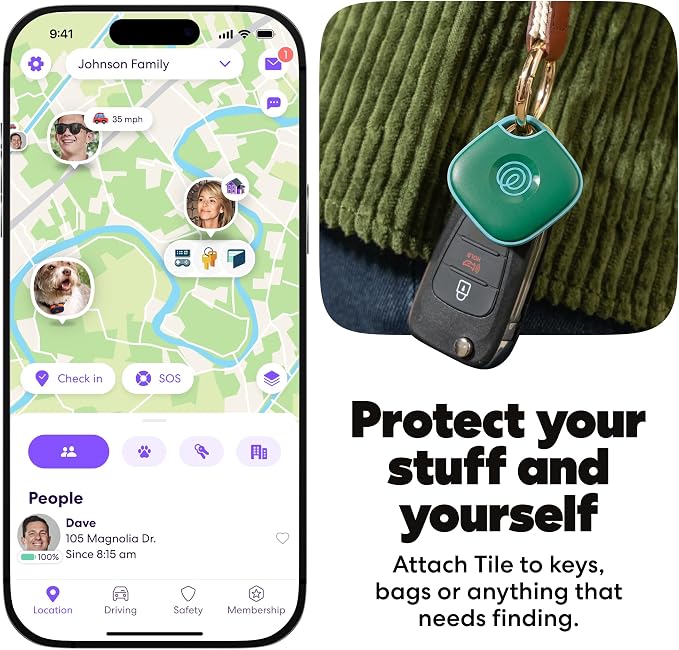 Life360 Tile - Bluetooth Tracker, Keys Finder and Item Locator - Image 3