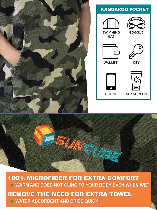 SUN CUBE Surf Poncho Changing Robe - Image 3
