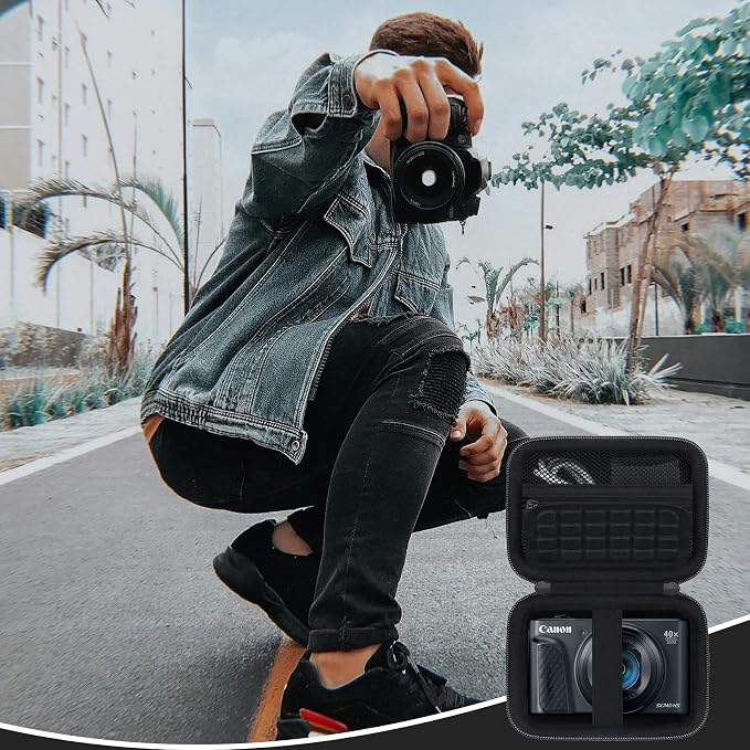 Hard Carrying Case for Canon PowerShot SX740 HS/ELPH 360 HS/ SX730 HS/ SX720 - Image 7