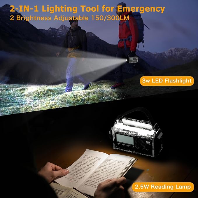 Eoxsmile Emergency Radio 12000mAh - Image 5