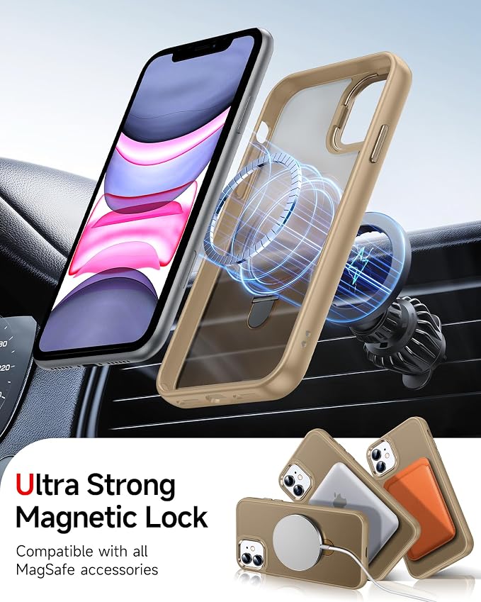 LeYi for iPhone-11 Case Gold, - Image 3