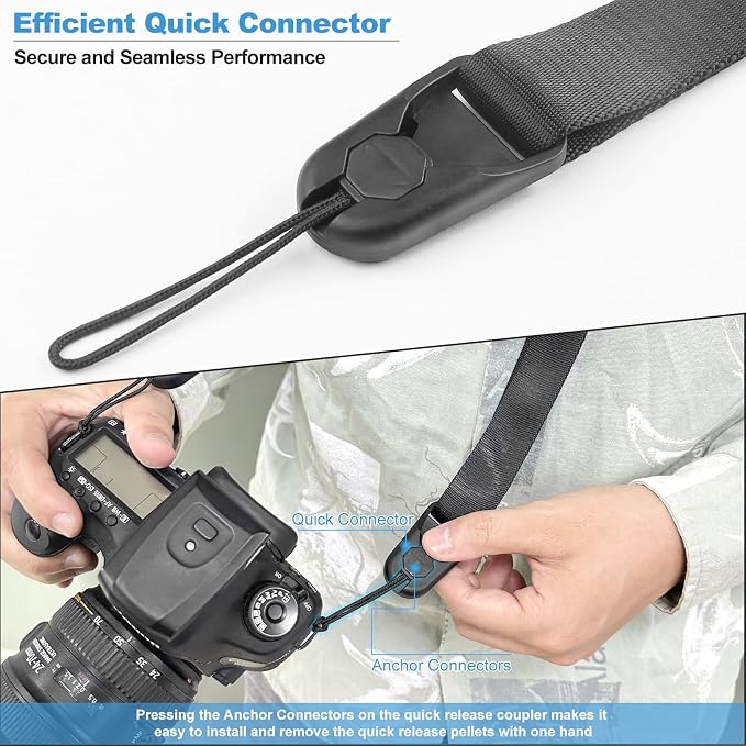 FIEIL Adjustable Camera Strap, Universal Camera Strap - Image 4