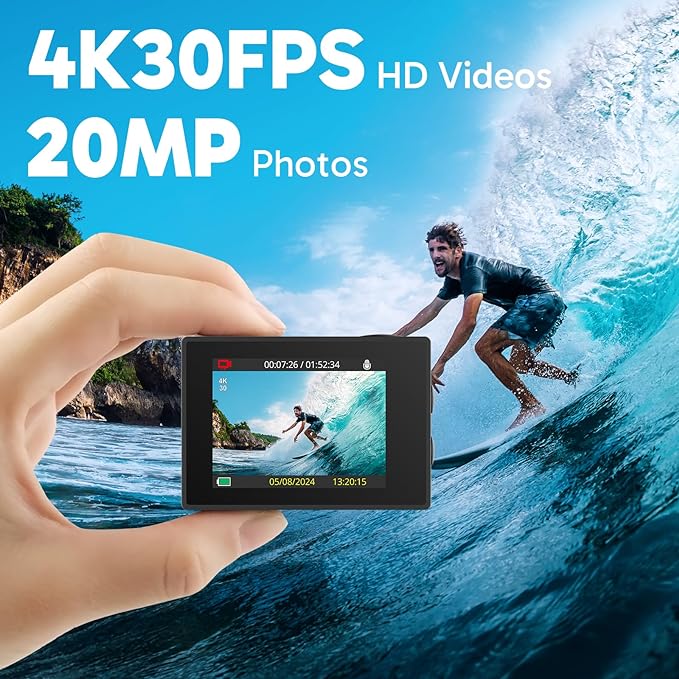 AKASO EK7000 4K30fps Action Camera - Image 2