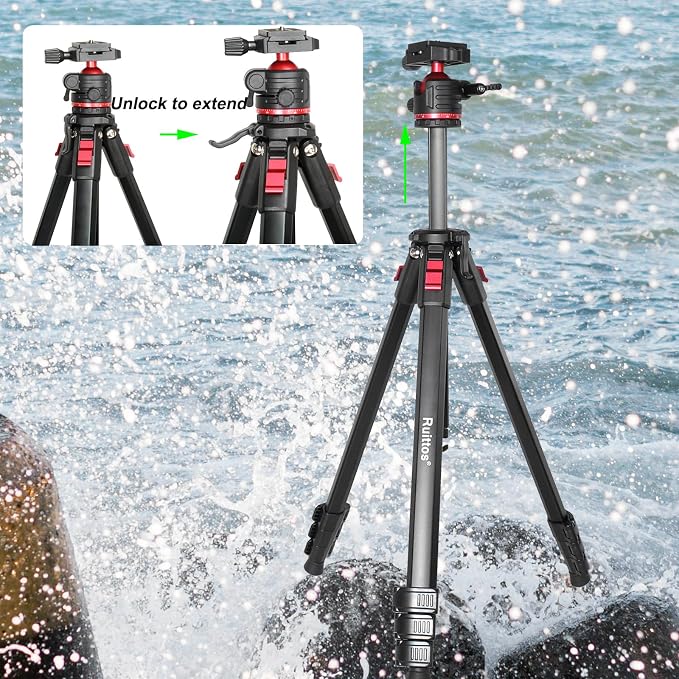Travel Tripod, Canon G7X, DSLR/SLR Cameras, Video Camcorders, Action Cameras - Image 5