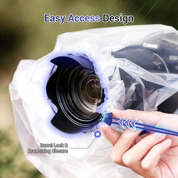 2 Pcs Camera Rain Coat for DSLR Cameras & Stabilizer, RSC 2, RS 2, Ronin-SC S - Image 5