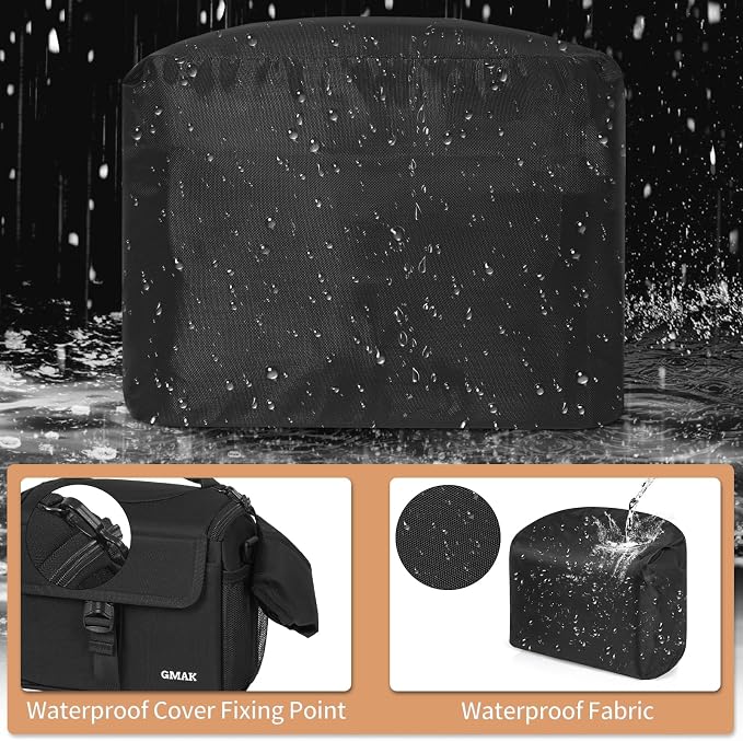 GMAK Waterproof Camera Bag for Photographers, Anti-shock Camera Shoulder Bags - Image 2