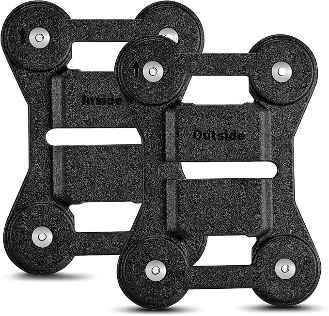 BOBLOV Body Camera Magnet Mount, Two Pieces Magnets Clips, Universal Magnetic by BOBLOV