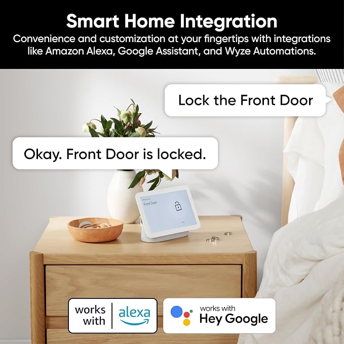 Wyze Auto-Lock Bolt v2, Fingerprint Keyless Entry Smart Lock, AI Learning - Image 16