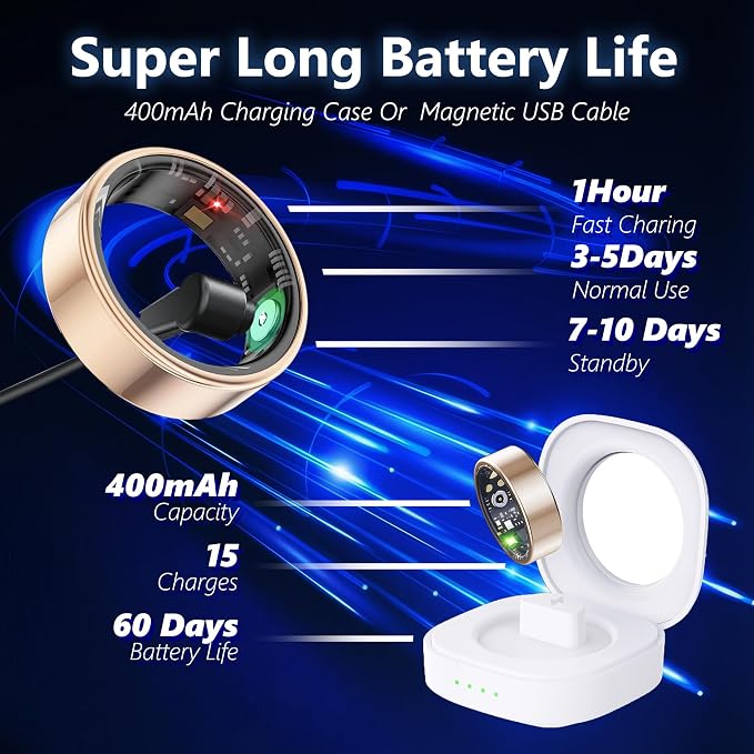 Smart Health Ring Fitness Tracker - Image 9