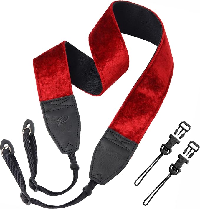 Padwa Lifestyle Velvet Camera Strap by PadwaLifestyleCameraStrap