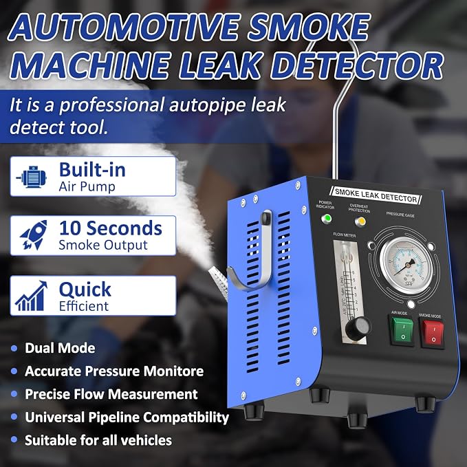 Automotive Smoke Machine, 12V DC Upgrade Leak Detector - Image 3