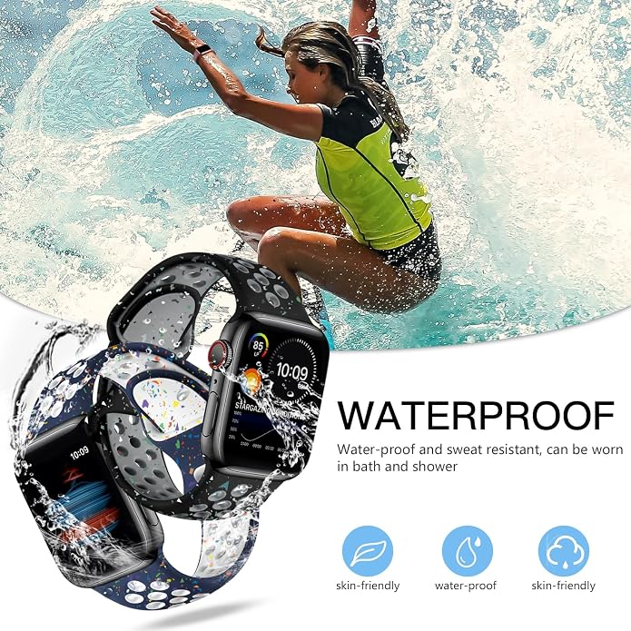 Adorve 4 Pack Sport Bands Compatible - Image 3