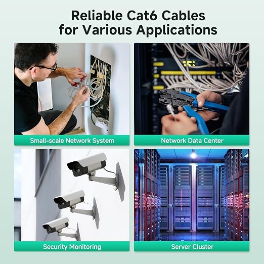 Cable Matters 10Gbps in-Wall Rated 23AWG Bare Copper Cat 6 Cable - 1000ft - Image 8