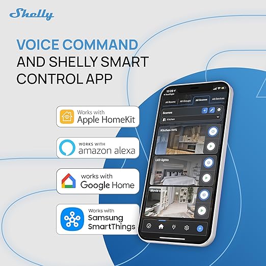 Shelly 1PM Gen4 | Wi-Fi, Matter Smart Relay Switch - Image 6