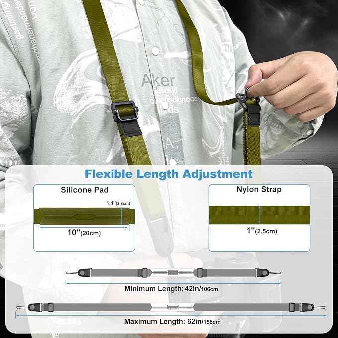 FIEIL Adjustable Camera Strap, Universal Camera Strap - Image 3