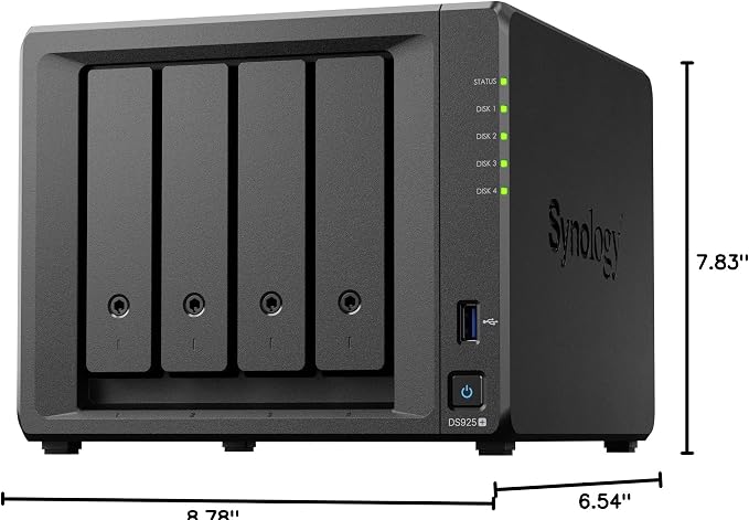 Synology 4-Bay DiskStation DS925+ - Image 9