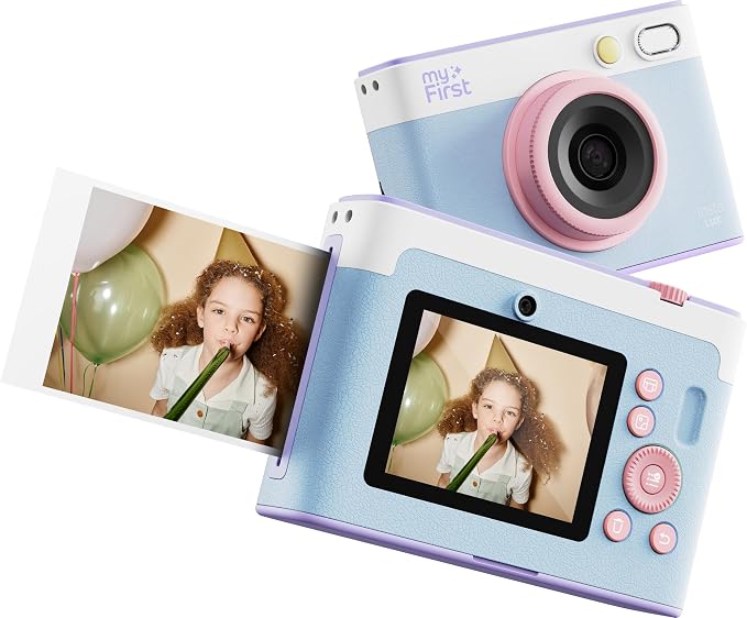 myFirst Camera Insta Lux Instant Print Camera, Real High-Definition Color Prints by myFirst