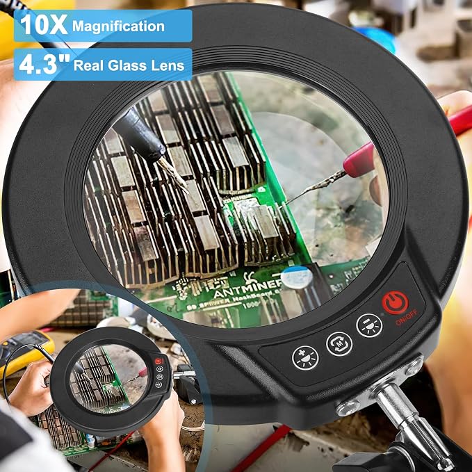 Coyeth 10X Magnifying Glass - Image 2