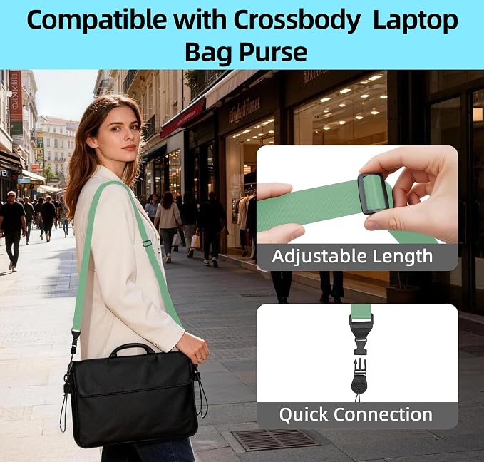 Adjustable Shoulder Strap:Comfortable iPad Strap Nylon Neck Lanyard - Image 7