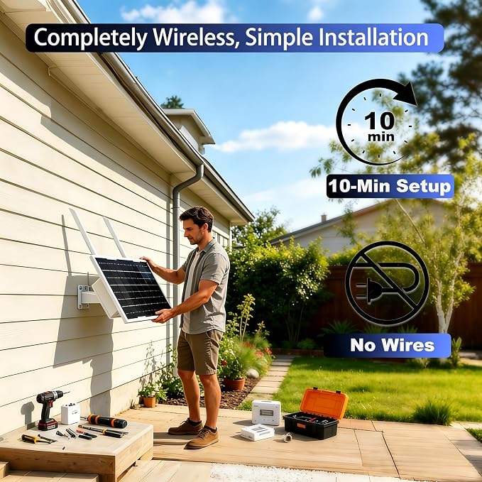 Outdoor WiFi Extender Solar Powered, WiFi Booster and Signal Amplifier | 12W - Image 7