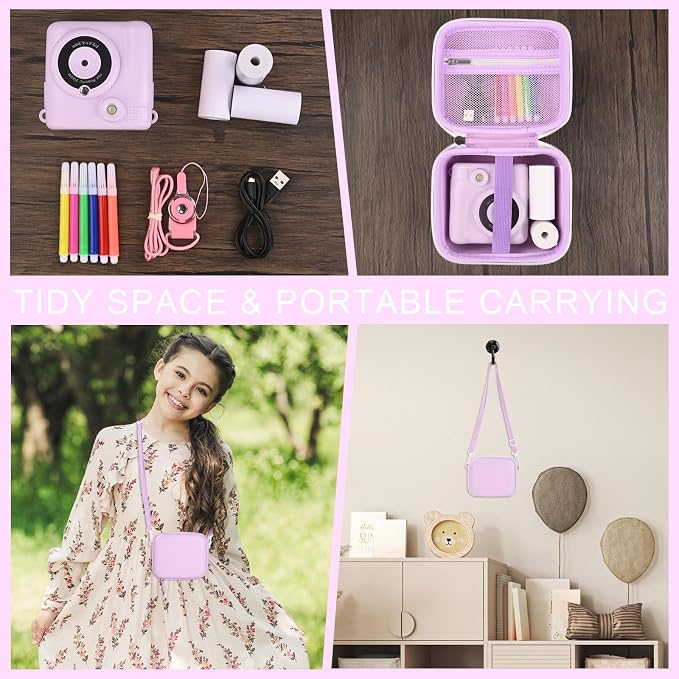 Kids Instant Print Camera Case Compatible - Image 5