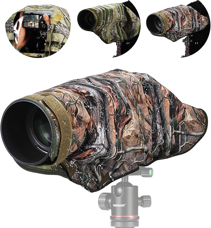 NEEWER PB019 Camera Rain Cover XL Large Waterproof Raincoat Protective Cover by Neewer