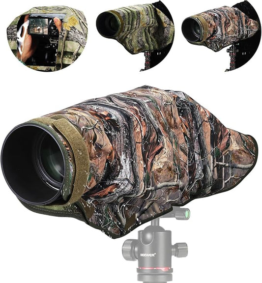 NEEWER PB019 Camera Rain Cover XL Large Waterproof Raincoat Protective Cover by Neewer