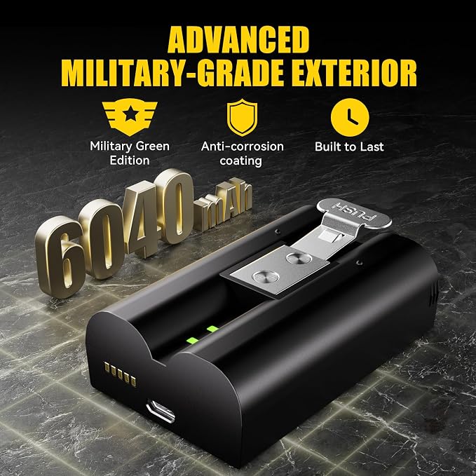 2 Pack Replacement Battery 6040mAh - Image 2