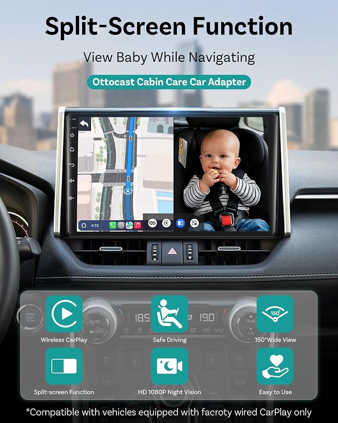 OTTOCAST Cabin Care Baby Car Camera - Image 3