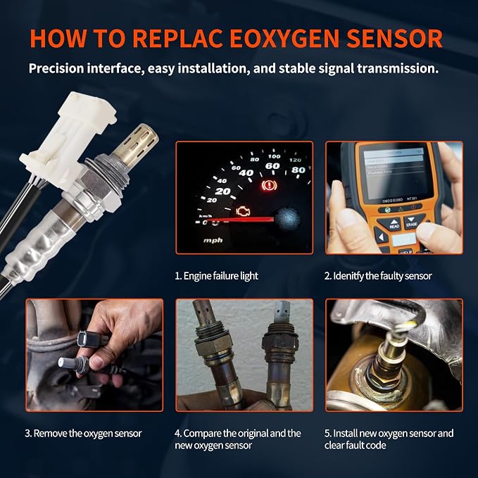 HiSport 250-24546 4-Wire Downstream Oxygen Sensor 650mm Length Compatible - Image 4