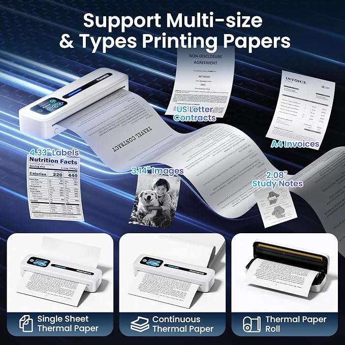 Phomemo Upgraded Portable Printer - Image 7