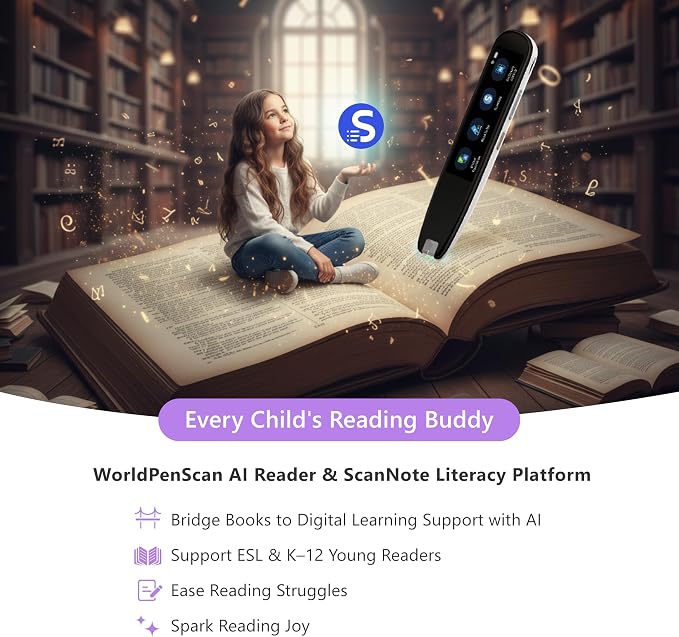 WorldPenScan AI Reader – Reading Pen - Image 2