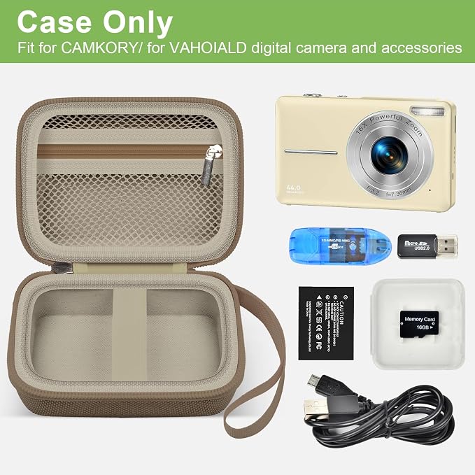 ALKOO Case Compatible with CAMKORY Digital Camera/for VAHOIALD FHD 1080P - Image 2