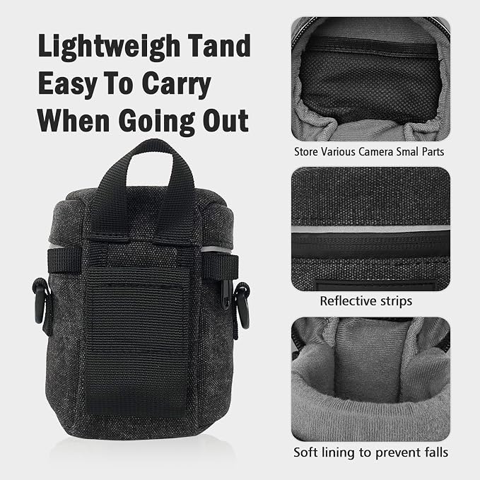 Camera Lens Case Lens Bag Compatible) - Image 4