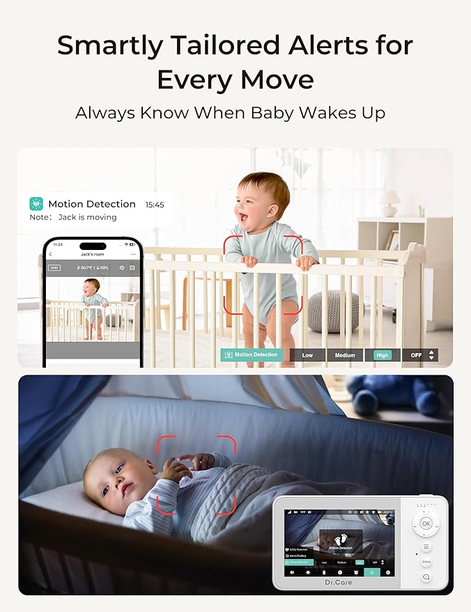 Dr.Care VistaView Lite RB Smart WiFi Baby Monitor - Image 2